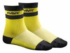 Mavic Chaussettes Ksyrium Carbone Jaune 2018