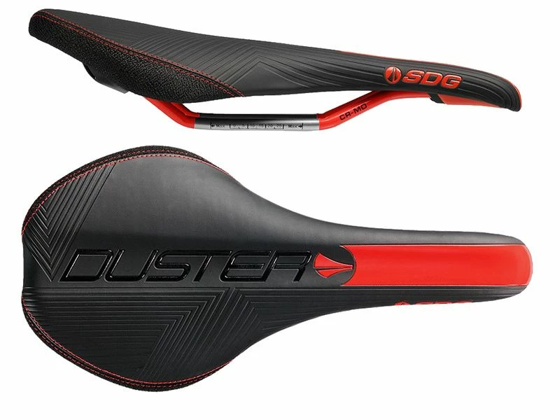 SDG Selle Duster Mtn P Cro-Mo - Noir / Rouge 2020 3 SDG Selle Duster Mtn P Cro-Mo - Noir / Rouge 2020