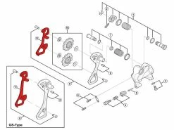 Shimano Chape Interne Pour Dérailleur Ultegra 6800
