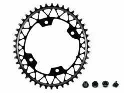 Absolute Black Plateau Gravel Oval Narrow Wide 110 Mm 4 Trous Noir 2022