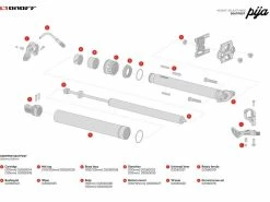 OnOff Cartouche Hydraulique Pour Tige De Selle Télescopique Pija (Mondraker -Vélo Électrique Soldes 425470