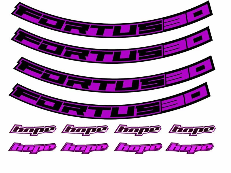 Hope Kit Stickers Pour Jantes Fortus 30 – 26" 2023 7 Hope Kit Stickers Pour Jantes Fortus 30 – 26" 2023 – Image 5