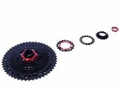 Sunrace Cassette MZ91 12 Vitesses Noir - 10-50 Dents 2022 -Vélo Électrique Soldes 425651