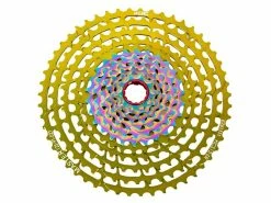 KCNC Cassette Master MTB 12 Vitesses Vert / Rainbow - 9-52 Dents 2021