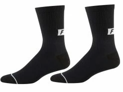 Fox Chaussettes Trail 8'' Noir Et Blanc 2020