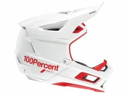 100% Casque Aircraft 2 Rouge Et Blanc 2021