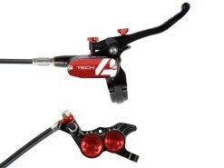 Hope Frein à Disque Arrière Tech 4 V4 Noir / Rouge 2023 -Vélo Électrique Soldes 432597