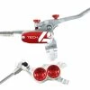 Hope Frein à Disque Arrière Tech 4 V4 Argent / Rouge 2023 -Vélo Électrique Soldes 433041